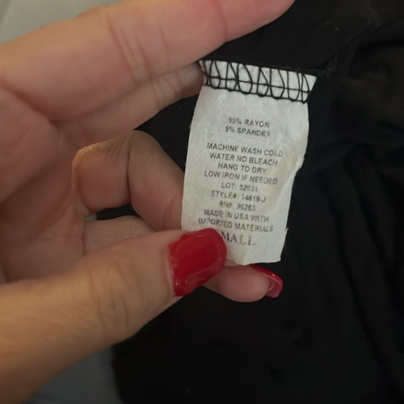 “Olivia Rae- Black Dress size small” - Picture 6 of 6